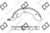 DJ PARTS BS1007 Brake Shoe Set